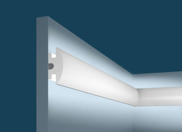 Молдинг для скрытого освещения Cosca MХ010, 55х25